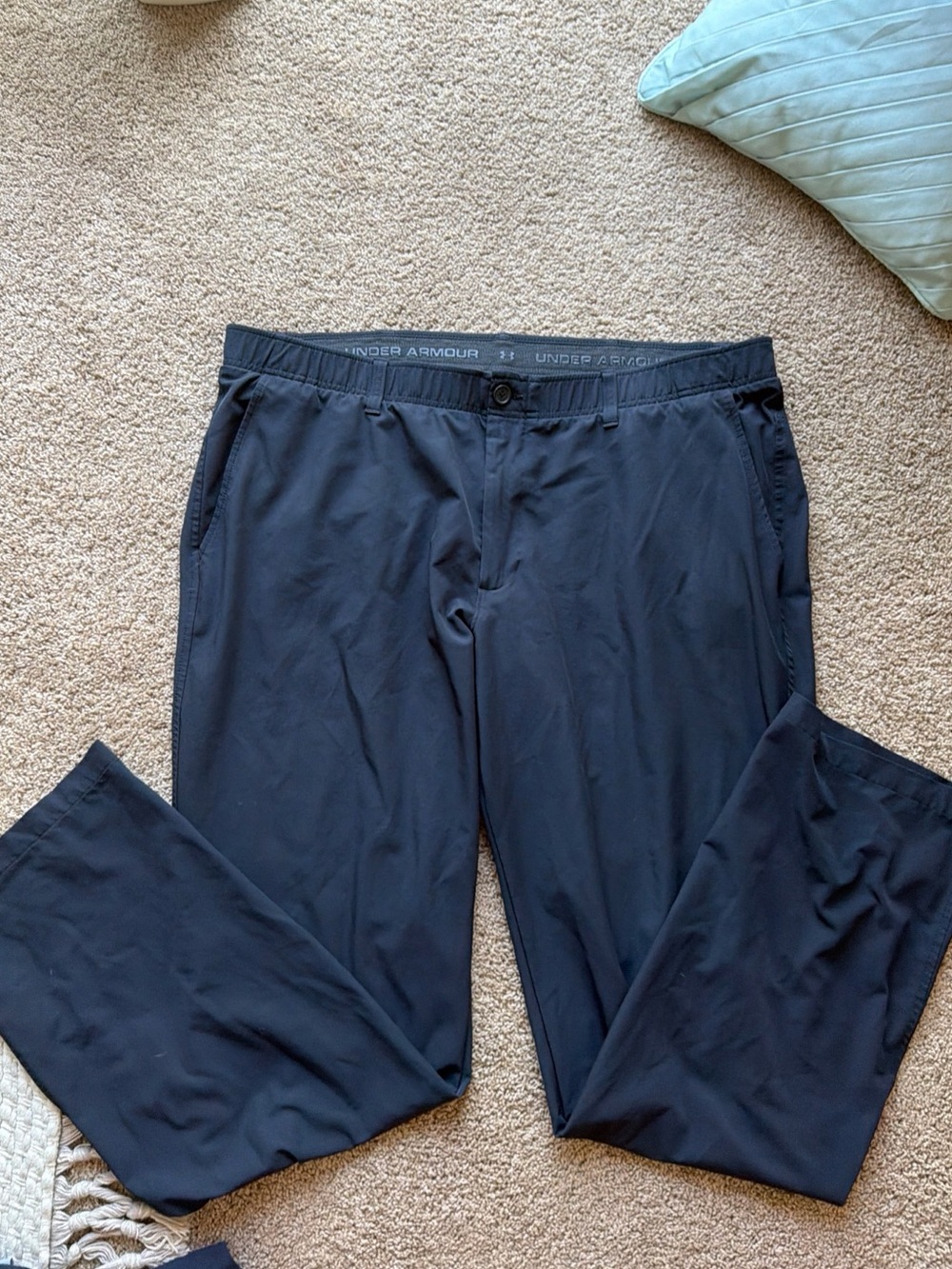 Under Armour Men’s Drive Golf Pants Black 44x34 Stretch